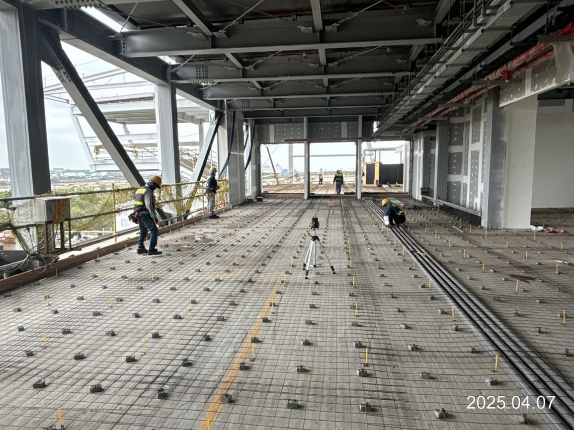 G15b (formerly G32) station body connecting passage and crossing layer cushion pre-work