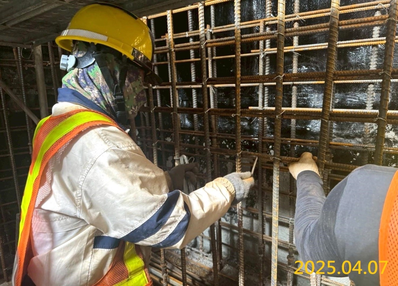 G03 entrance and exit A B3F structural wall construction