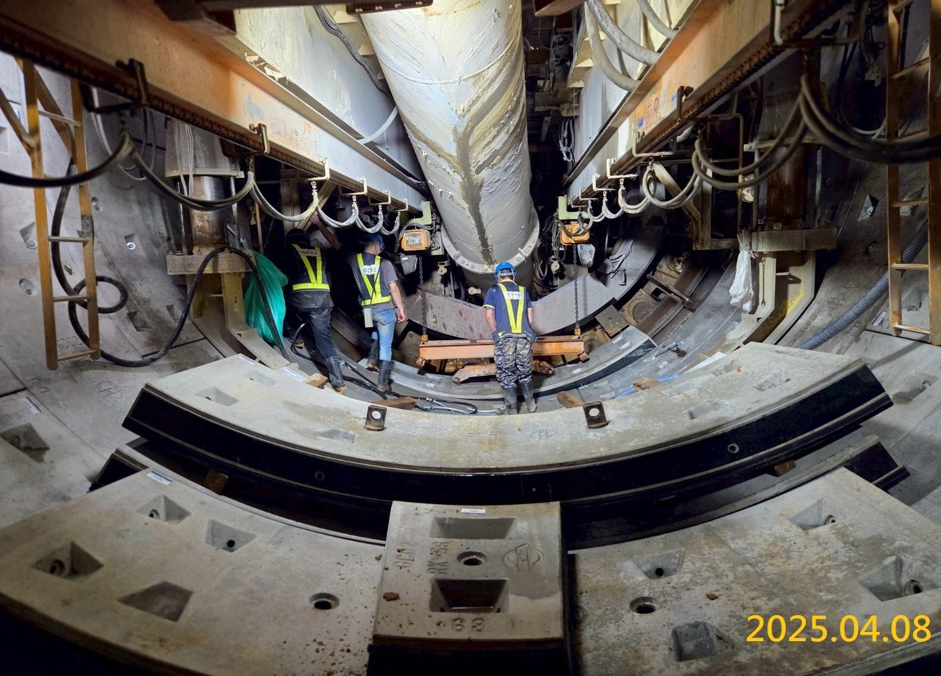G03 Station South Well Shield Tunnel Excavation Construction