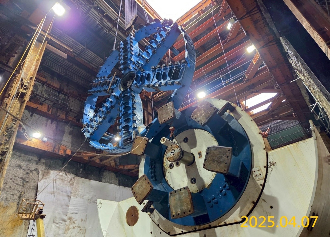 G03 Station Beijing Shield Tunnel Launch Pre-operation - Shield Machine Assembly