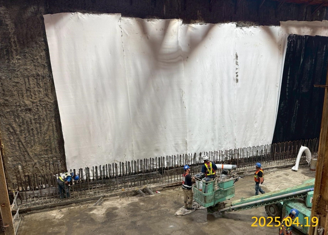 VS4 ventilation shaft structural wall construction