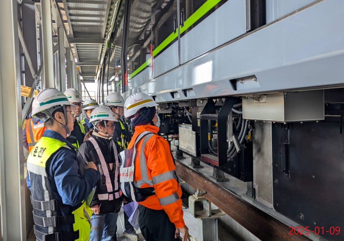 首列車靜態檢查測試